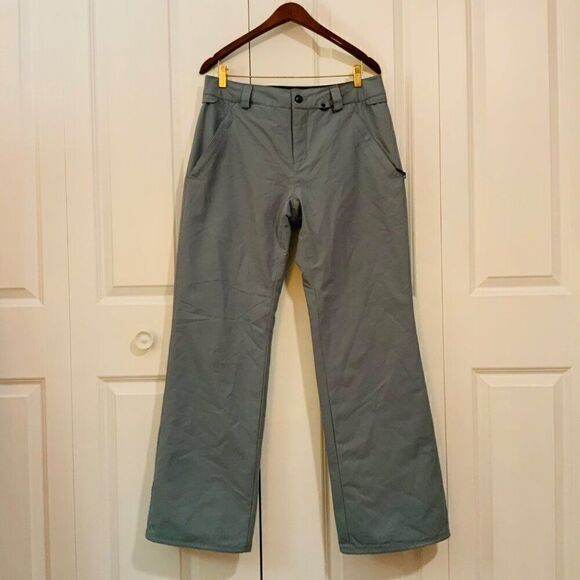 Volcom Blue Green Women’s Frochickie Insulated Ski Snow Pant Medium - Picture 2 of 14